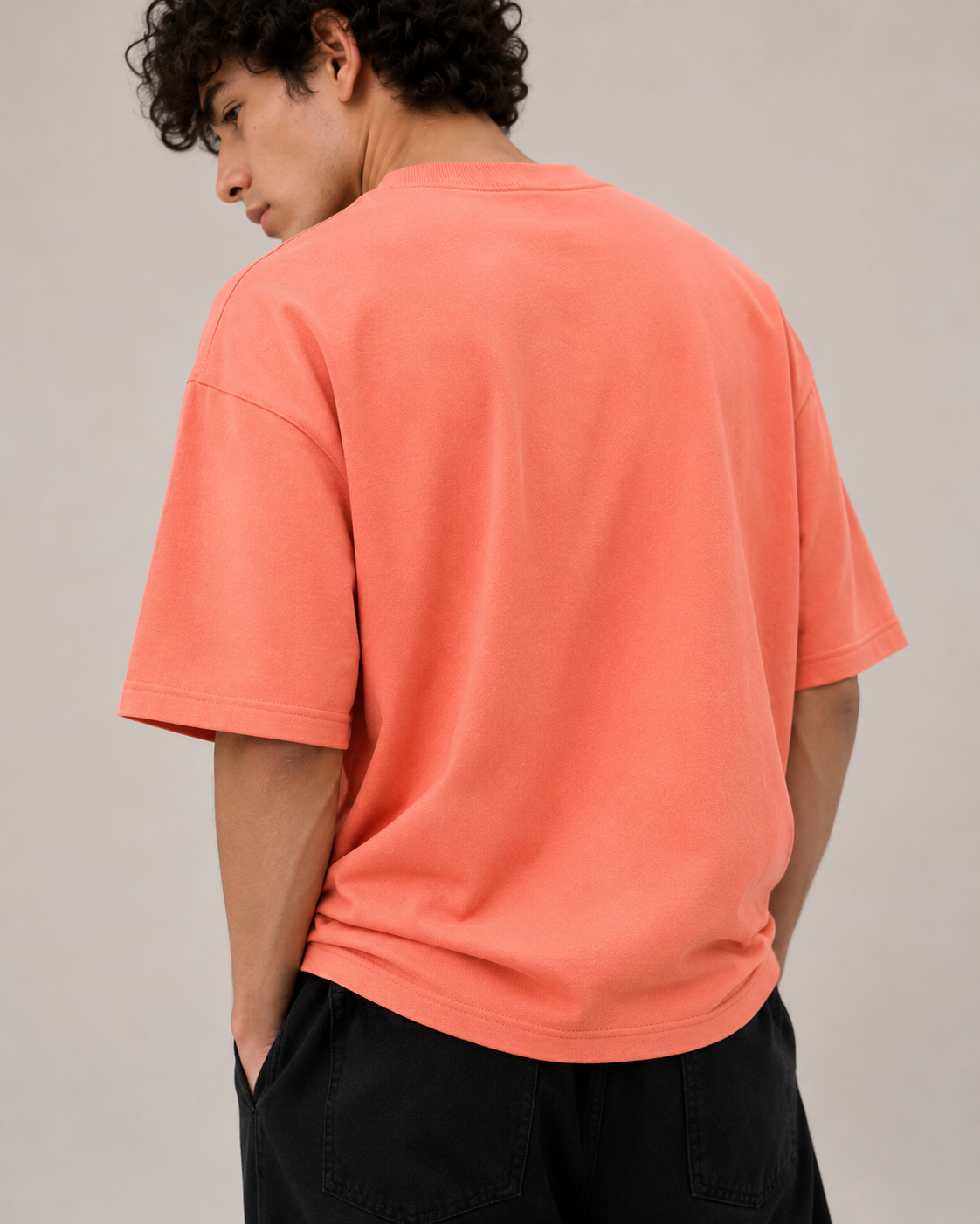 TRIVAA Georgia Peach Oversized Terrysoft T-Shirt