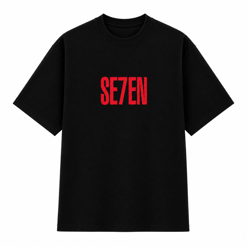 TRIVAA SE7EN Oversized Terrysoft T-Shirt