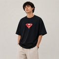 TRIVAA Icon BLACK Oversized Tee – Black